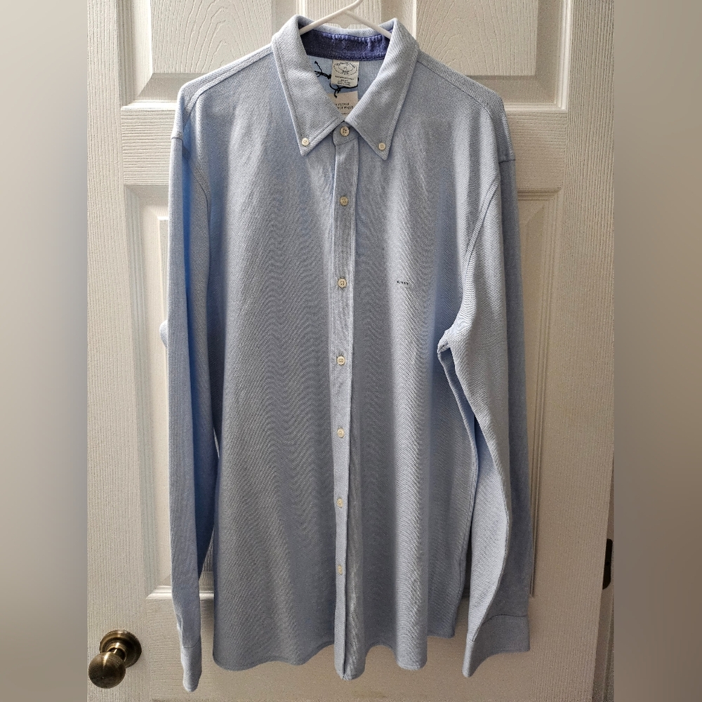 Brooks Brothers 346- Blue Slim Fit Polo